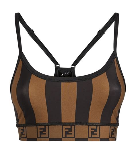 fendi sports bra pink|fendi cropped workout top.